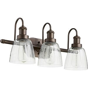 508 Vanities 3-Light Bathroom Vanity Light in Oiled Bronze