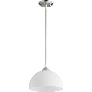 Barkley 1-Light Pendant in Satin Nickel