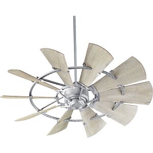 Windmill 52"Ceiling Fan in Galvanized by Quorum International