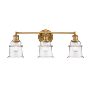  Three Light Vanity in Heirloom Bronze by Millennium