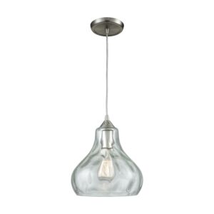 Belmont 1-Light Mini Pendant in Satin Nickel