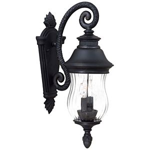 The Great Outdoors Newport 2 Light 20 Inch Outdoor Wall Light in Heritage