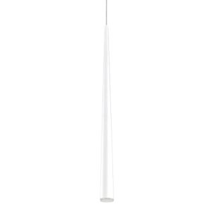 Mina LED Pendant in White by Kuzco Lighting