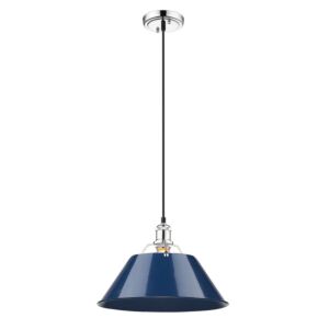 Orwell CH 1-Light Pendant in Chrome