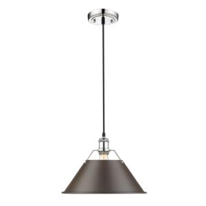 Orwell CH 1-Light Pendant in Chrome