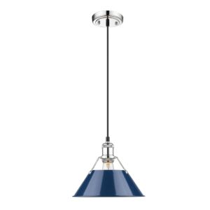 Orwell CH 1-Light Pendant in Chrome