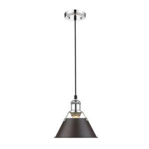 Orwell CH 1-Light Mini Pendant in Chrome