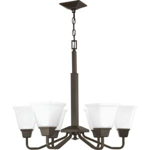 Clifton Heights 6-Light Chandelier in Antique Bronze