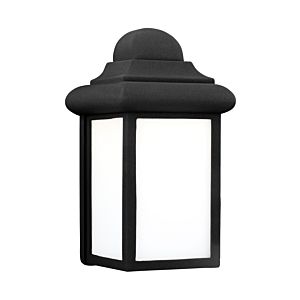 Generation Lighting Mullberry Hill 9" Outdoor Wall Light in Black