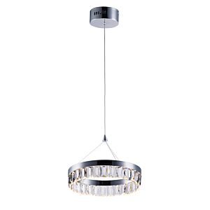 Icycle LED Mini Pendant in Polished Chrome by Maxim