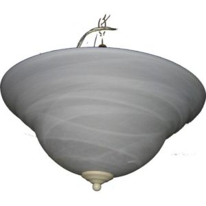 Foothills Forge Two Light Invert Pendant in Navaho White by Maxim