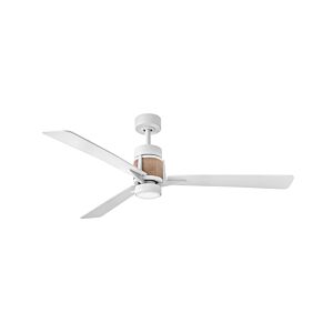 Atticus 56" LED Smart Fan in Matte White