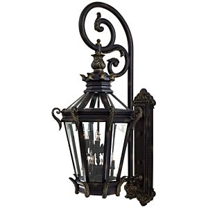 Stratford Hall Nine Light Wall Mount in Heritage Gold Highlights by Minka Lavery