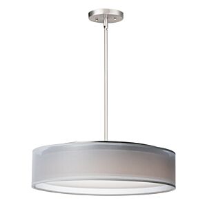 Prime 5-Light LED Pendant in Satin Nickel