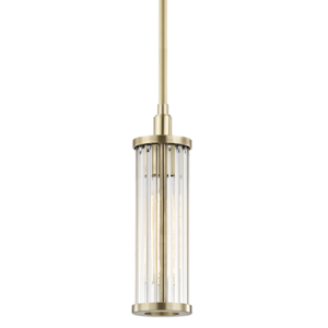  Marley Pendant Light in Aged Brass