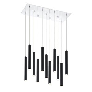 Z-Lite Forest 11-Light Chandelier In Chrome