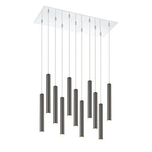 Z-Lite Forest 11-Light Chandelier In Chrome