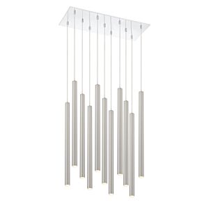 Z-Lite Forest 11-Light Chandelier In Chrome