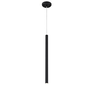 Z-Lite Forest 1-Light Mini Pendant Light In Matte Black