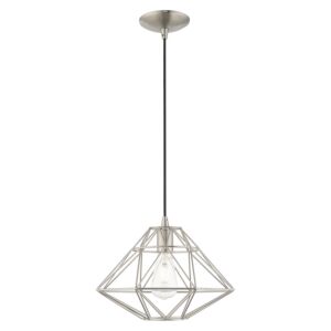 Knox 1-Light Mini Pendant in Brushed Nickel