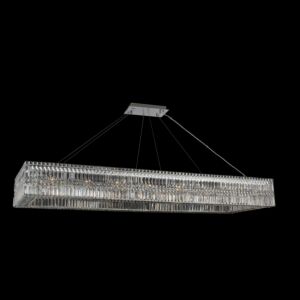 Rettangolo  Island Pendant in Chrome by Allegri