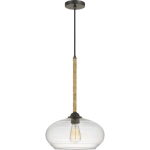 Merino 1-Light Mini Pendant in Tarnished Bronze