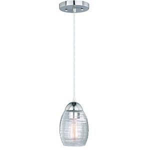 Isley 1-Light Mini Pendant in Satin Nickel