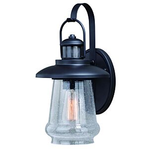 Bridgeport 1-Light Motion Sensor Outdoor Wall Light in Oil Rubbed Bronze