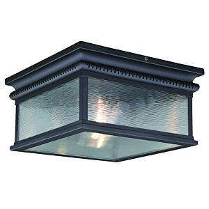 Cambridge 2-Light Outdoor Flush Mount in Oil Rubbed Bronze