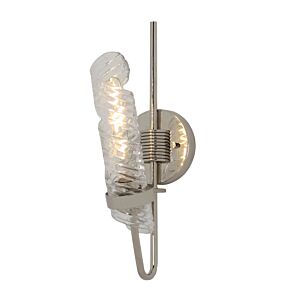 Milano  Wall Sconce in Polished Nickel by Maxim