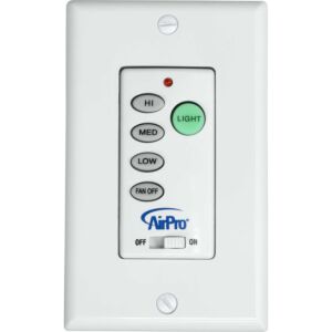 Wall Remote Wall Control in White by Progress Lighting