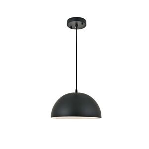 Forte 1-Light Pendant in black