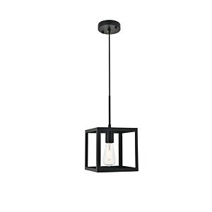 Resolute 1-Light Pendant in black