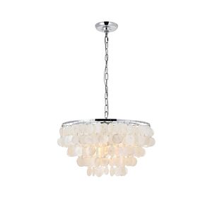 Selene 4-Light Pendant in Chrome