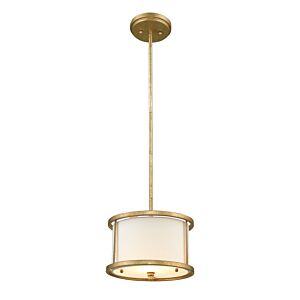 Lemuria 1-Light Mini Pendant in Antique Gold