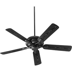 Pinnacle Patio 52" Patio Fan in Textured Black