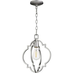 Dublin 1-Light Pendant in Classic Nickel