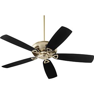 Alto 62" Hanging Ceiling Fan in Aged Brass