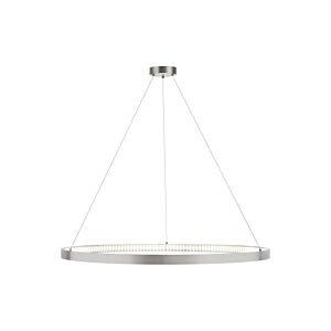 Bodiam LED Chandelier in Satin Nickel by Visual Comfort Modern