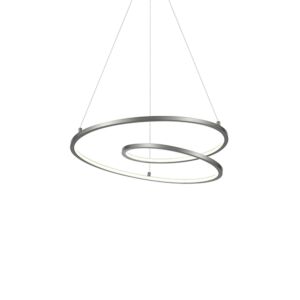 Twist LED Pendant in Antique Silver by Kuzco Lighting