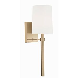 Bromley 1-Light Wall Sconce in Vibrant Gold