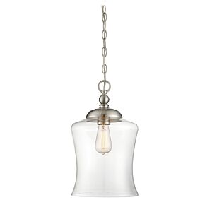 Mmin2 One Light Mini Pendant in Brushed Nickel by Meridian