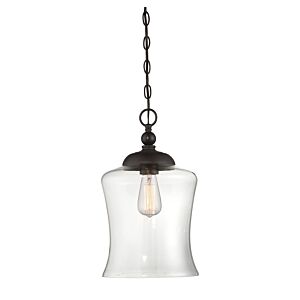 Mmin2 One Light Mini Pendant in Oil Rubbed Bronze by Meridian