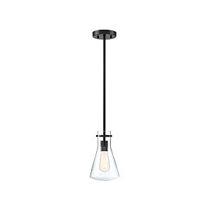 Mpend One Light Pendant in Matte Black by Meridian