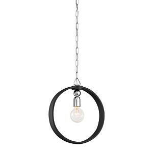 Huxton 1-Light Pendant in Black