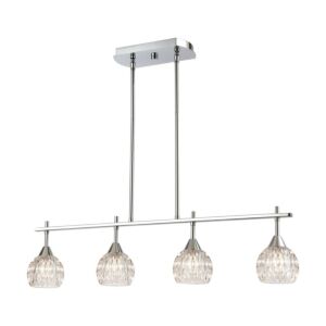 Kersey  Island Pendant in Polished Chrome by ELK Home