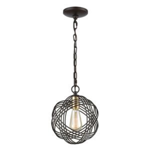 Concentric  Mini Pendant in Oil Rubbed Bronze by ELK Home