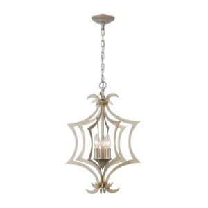 Delray  Pendant in Aged Silver by ELK Home