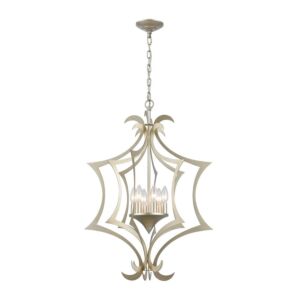 Delray  Pendant in Aged Silver by ELK Home