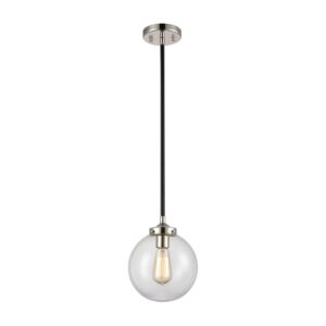 Boudreaux  Mini Pendant in Matte Black by ELK Home